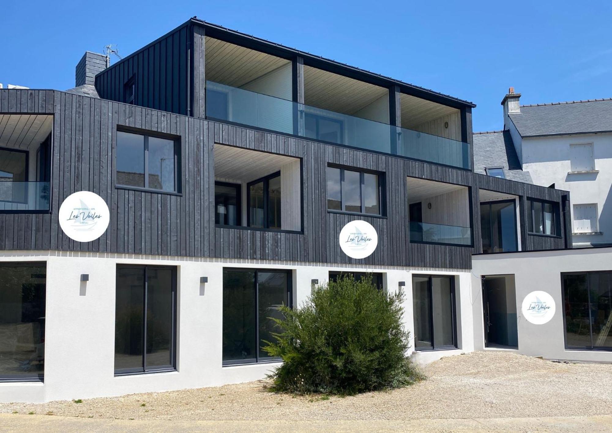 Appart'Hotel & Spa "Les Voiles" Le Batz Carnac Dış mekan fotoğraf